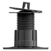 Plastkiler & Klodser ^ Eurotec FORHØJELSESPROFIL 13X8X13CM SORT 1 STK