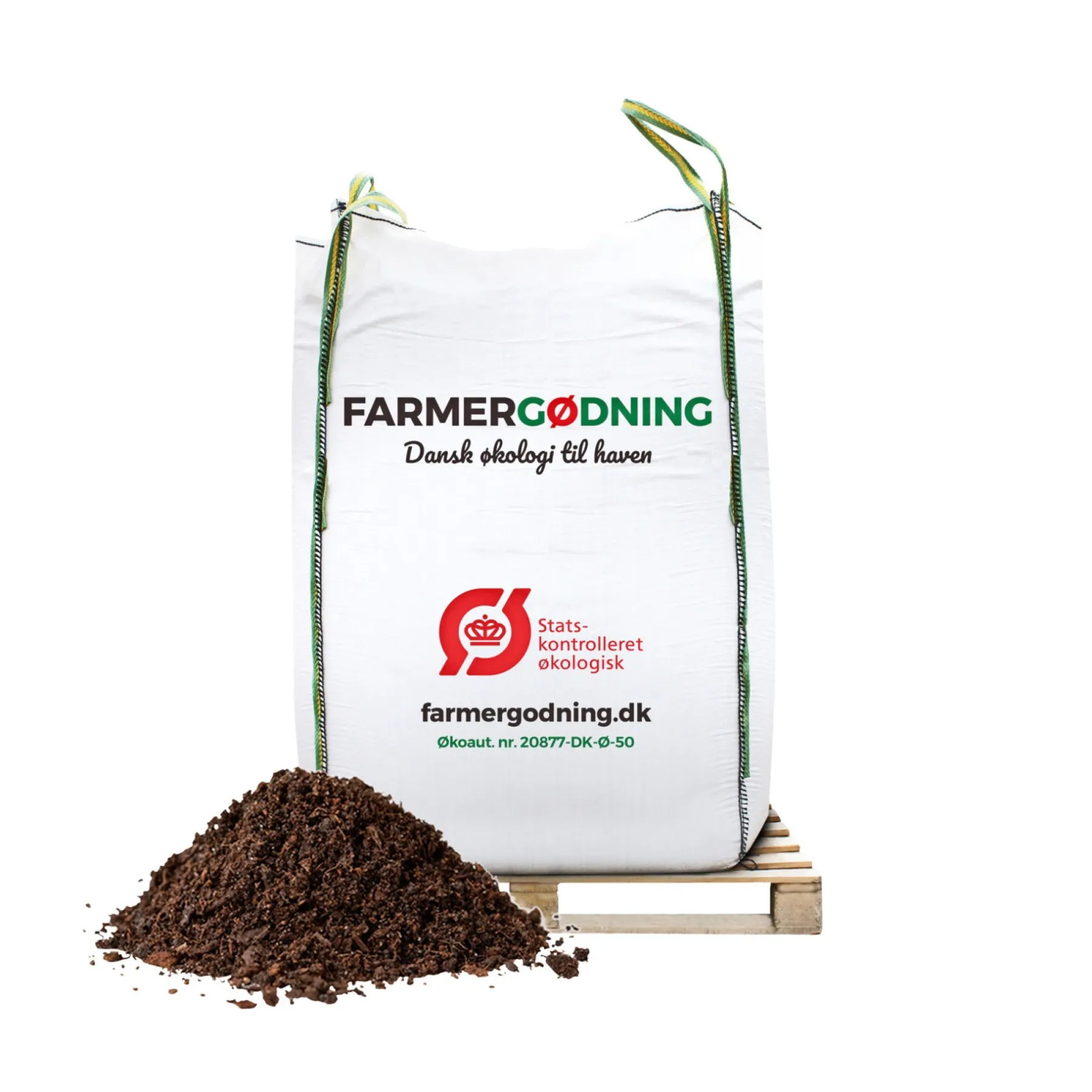 Jord ^ FARMERGØDNING BIGBAG ØKOLOGISK SÅ- OG PRIKLEJORD 1500 L