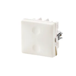 Stikkontakter & Afbrydere ^ FESH SWITCH CURVELINE KRYDSNING - 1,0 MODUL AFBRYDER HVID