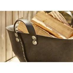 Tilbehør Til Brændeovne ^ F&H Com BRÆNDEKURV GUMMI 50X30X25 CM