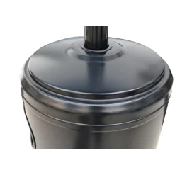 Terrassevarmere ^ F&H Com RUND TERRASSEVARMER SORT 5000-12000 WATT