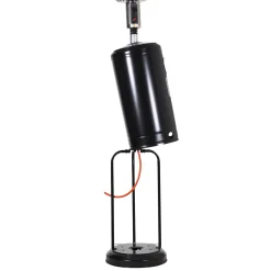 Terrassevarmere ^ F&H Com RUND TERRASSEVARMER SORT 5000-12000 WATT