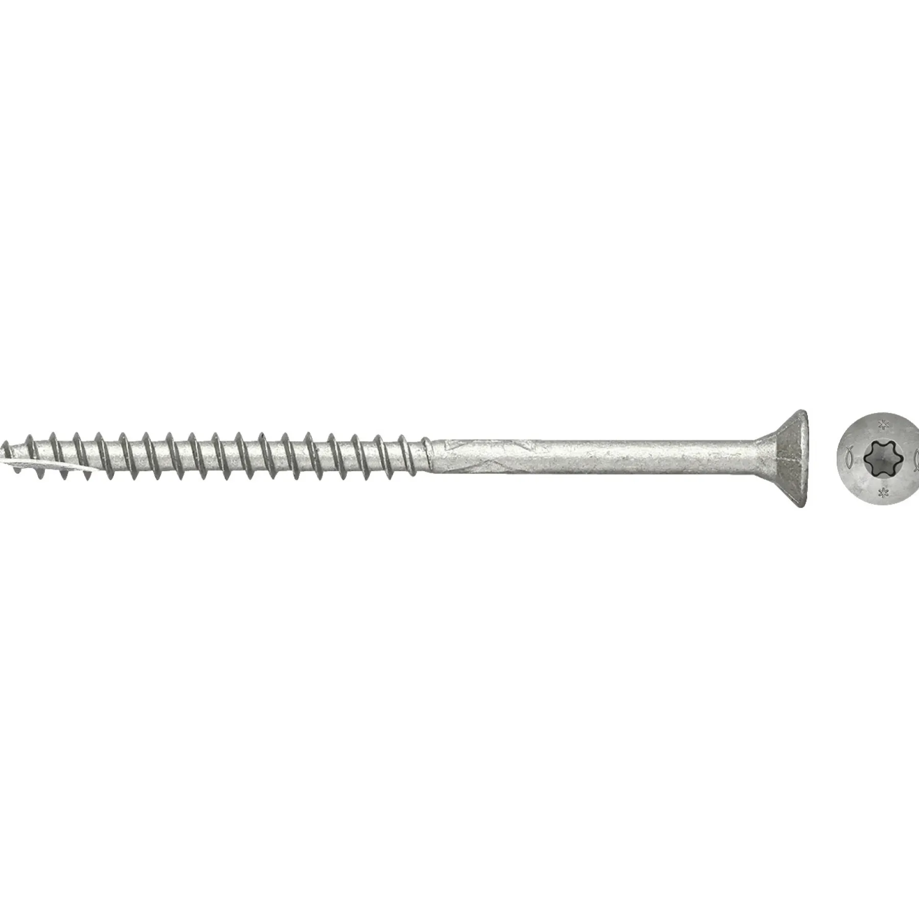 Skruer ^ FISCHER BASICFAST CTP SKRUE 4X60 MM VARMFORZINKET 500 STK.
