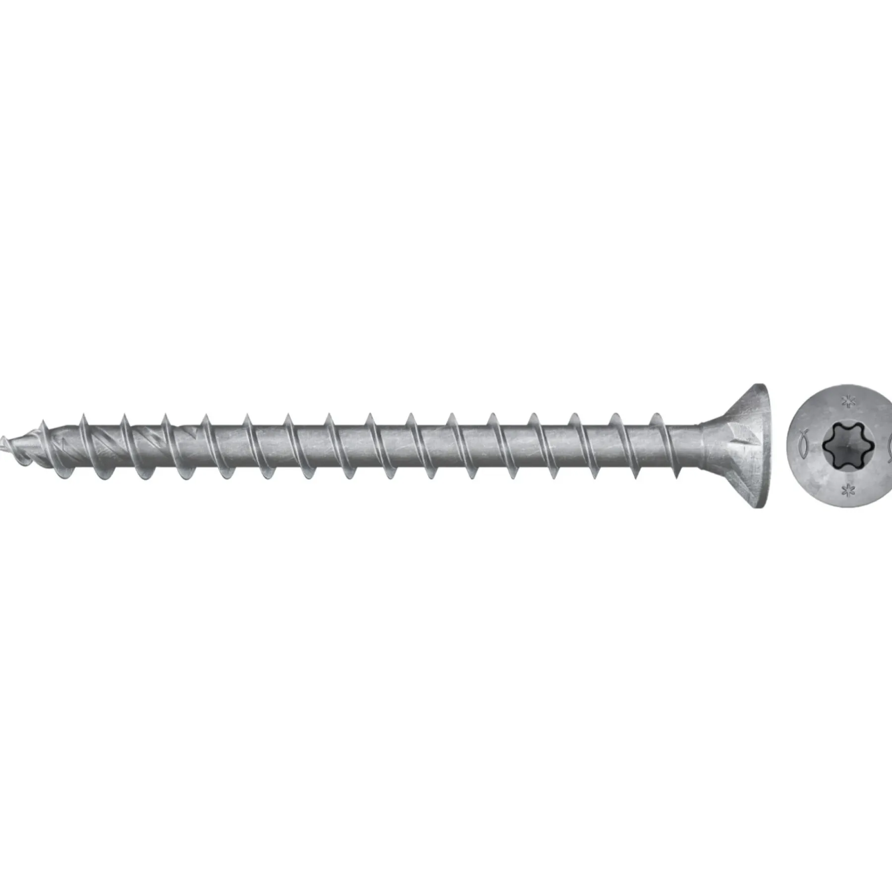 FPF II CT SPÅNSKRUE 6,0X100 BONUSZINC C5 8 STK.>FISCHER Best