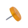 Møbel- & Inventarbeslag ^ FISCHER MØBELSKRUE Ø18 MM GUL 8 STK