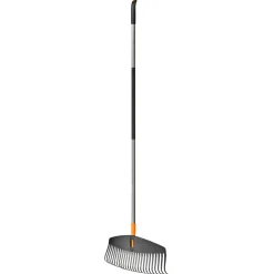Haveredskaber ^ Fiskars ERGONOMIC LIGE SKAFT LØVRIVE