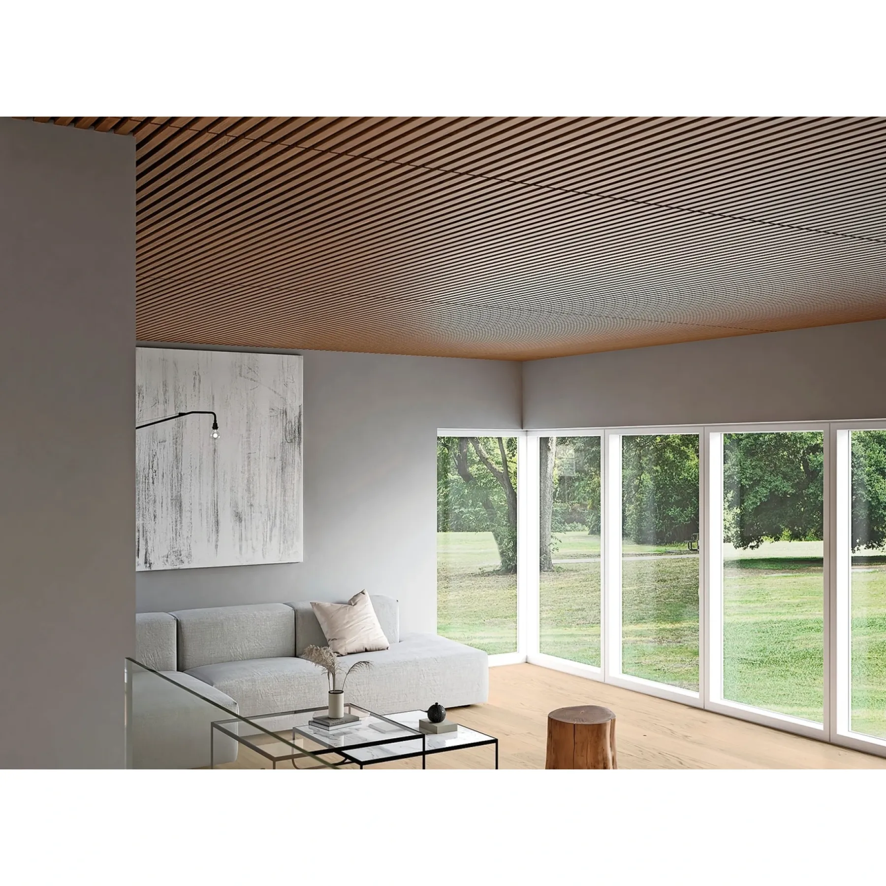 ACOUSTICS AKUSTIKPLADE RØGET EG / SORT AKUSTIKPLADE 43 X 600 X 2400 MM>Forzes Online