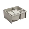 Boligindretning ^ G. funder 3X11 L., 1X3 L. AFFALDSSORTERING GRÅ 530 X 425 X 240MM