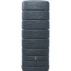 SLIM STONE 500L REGNVANDSBEHOLDER 750X1840X510 MM MØRKEGRÅ>Garantia Hot