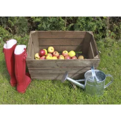 Haveindretning ^ Garden Life ÆBLEKASSE TRÆ NATUR 40X51X31