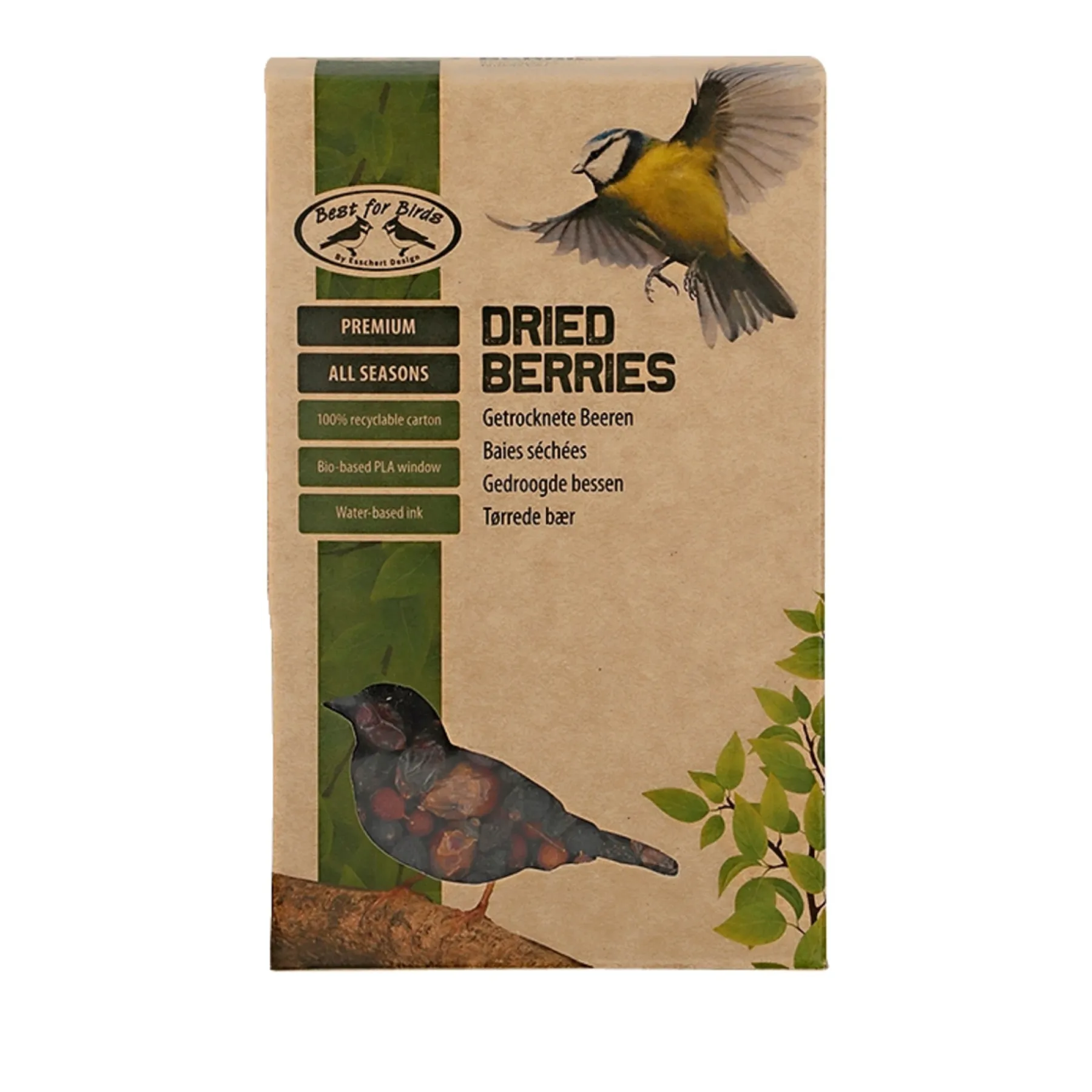 Fuglefoder ^ Garden Life TØRREDE BÆR 250 G