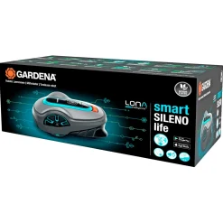 Robotplæneklippere ^ Gardena SMART SILENO LIFE 1100 LONA ROBOTPLÆNEKLIPPER 1100 M2