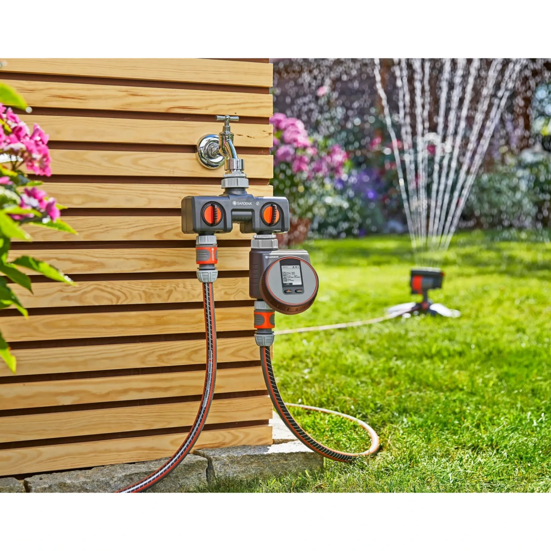 PREMIUM 2-VEJS VENTIL ½", 3/4", 1">Gardena New