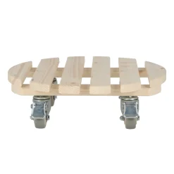 KRUKKEVOGN TRÆ BRUN Ø38 CM - HØJDE 11,2 CM>Garden Life Sale
