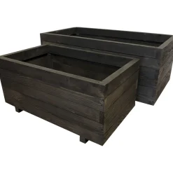 PLANTEKASSE SORT 33 X 40 X 80 CM>Garden Life Online