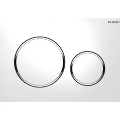 SIGMA20 BETJENINGSPLADE HVID>Geberit Hot