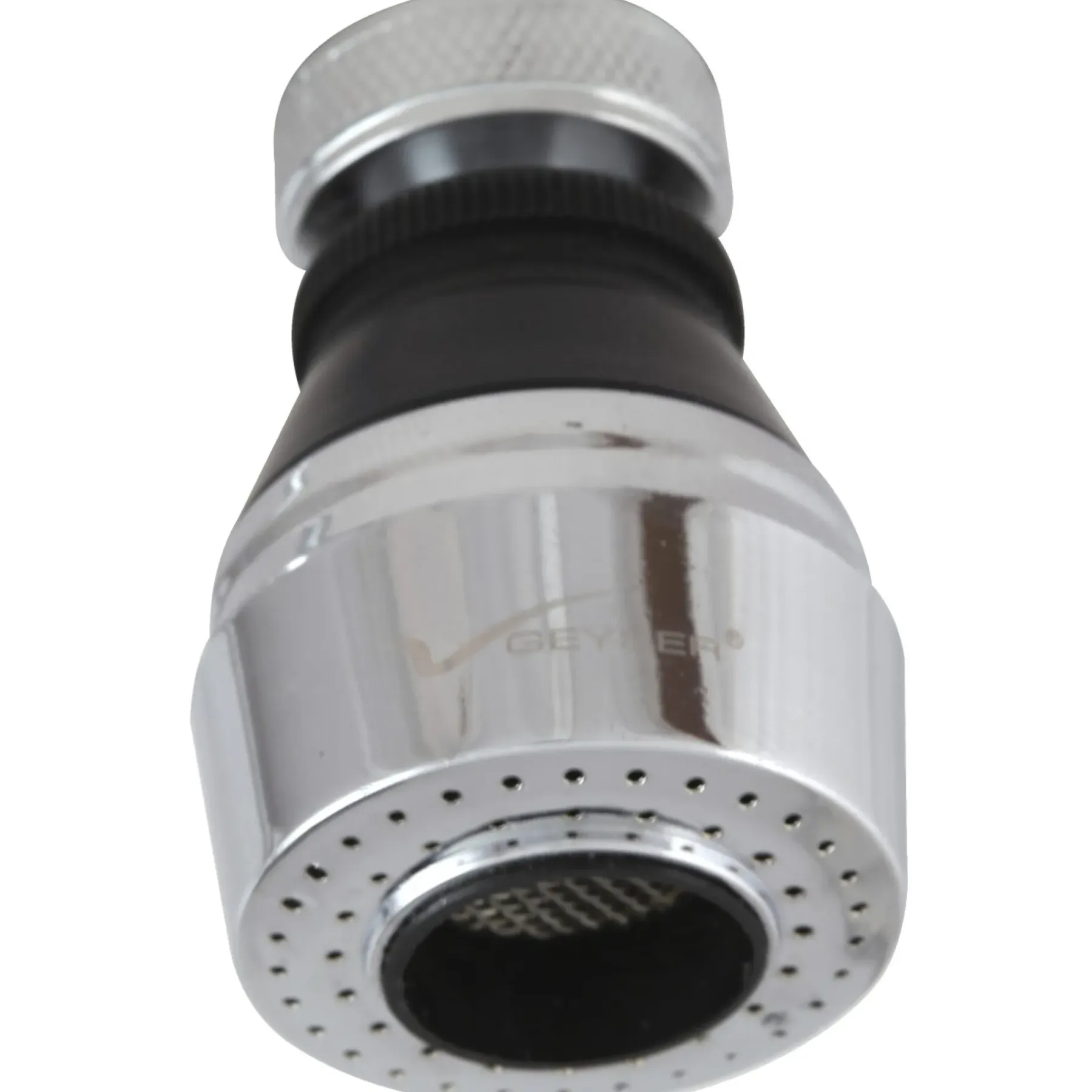 Luftblandere ^ Geyser MED LED BRUSEDYSE KROM Ø22,1/24,1 MM