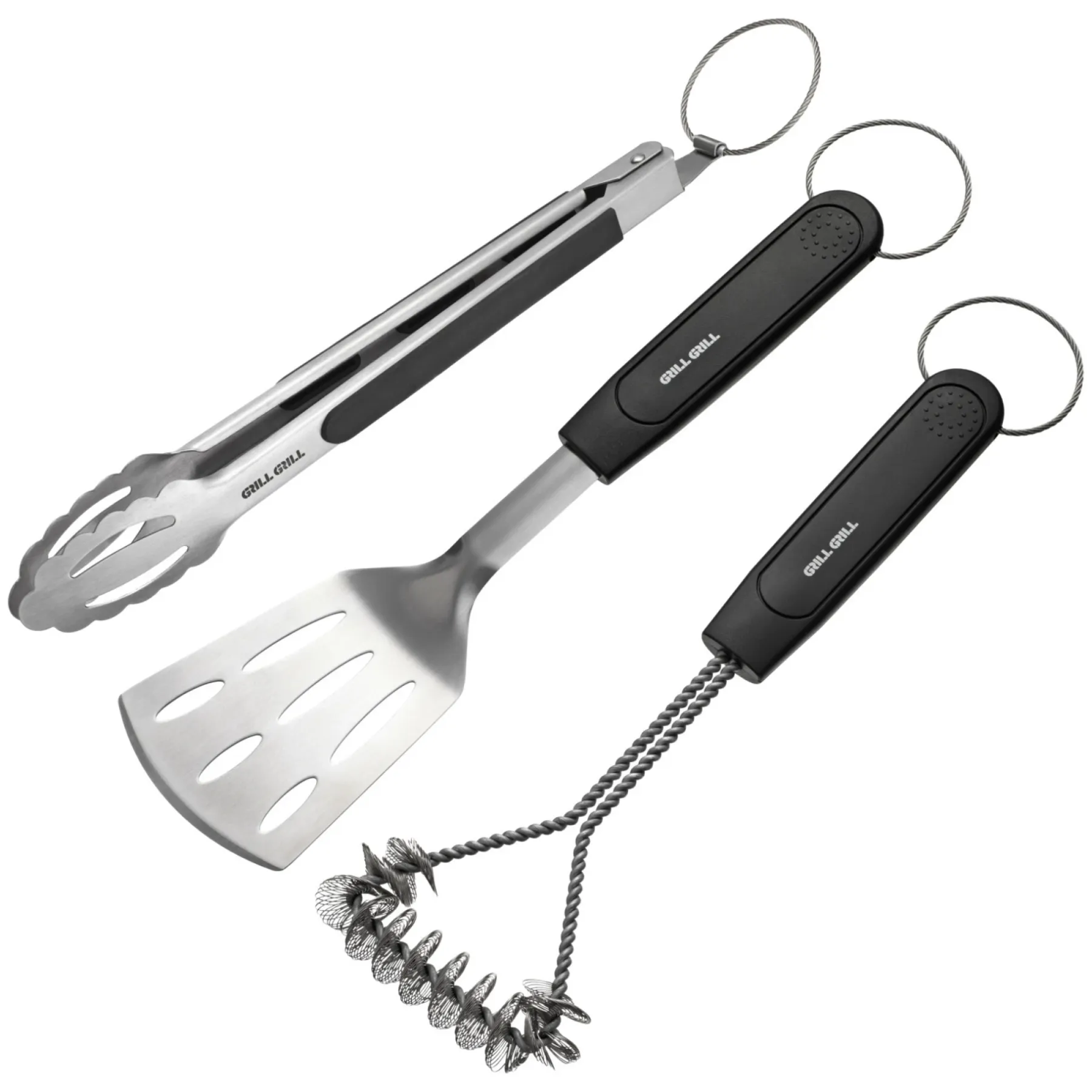 Grilltilbehør ^ GrillGrill 3-DELT TANGSÆT