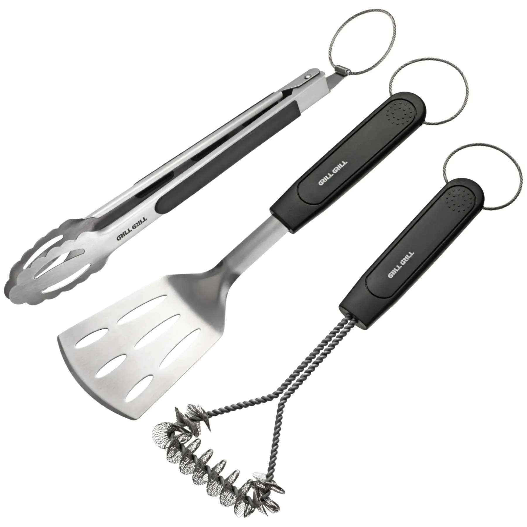 Grilltilbehør ^ GrillGrill 3-DELT TANGSÆT