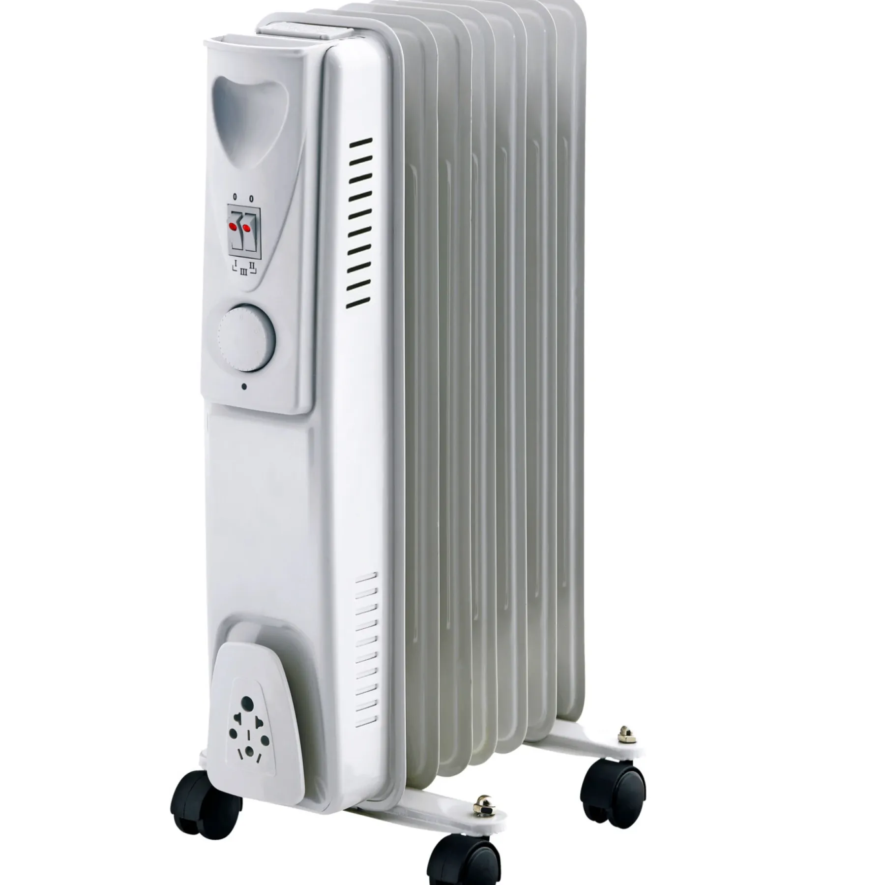 FRITSTÅENDE OLIERADIATOR 59 X 13.50 X 36.50 CM 1500W>Gripo Online