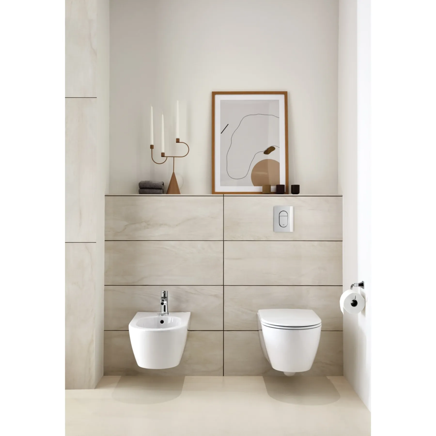 Toiletter ^ Grohe ESSENCE CERAMIC COMPACT VÆGHÆNGT TOILET