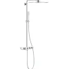 Brusestangssæt ^ Grohe EUPHORIA SMARTCONTROL 310 CUBE DUO BRUSESYSTEM KROM