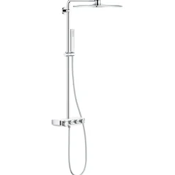 Brusestangssæt ^ Grohe EUPHORIA SMARTCONTROL 310 CUBE DUO BRUSESYSTEM KROM