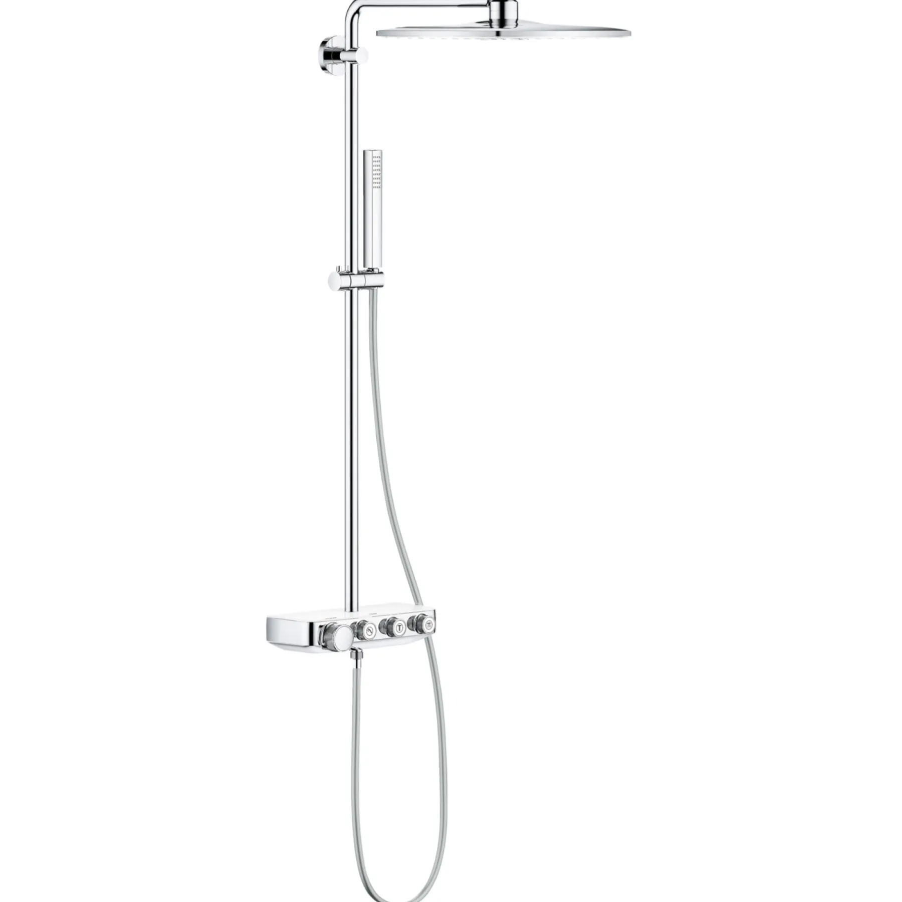 Brusestangssæt ^ Grohe EUPHORIA SMARTCONTROL 310 CUBE DUO BRUSESYSTEM KROM