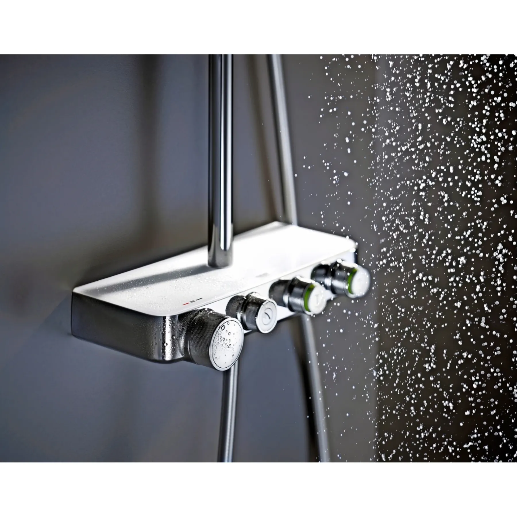 Brusestangssæt ^ Grohe EUPHORIA SMARTCONTROL 310 CUBE DUO BRUSESYSTEM KROM