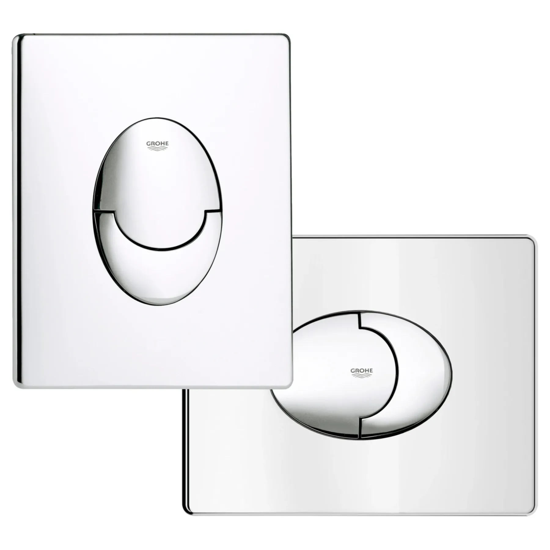 Tilbehør Toiletter ^ Grohe SKATE AIR 38505000 BETJENINGSPLADE KROM