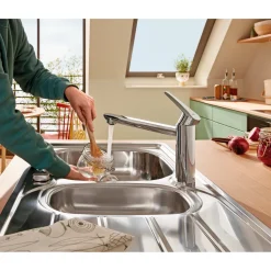 Køkkenarmaturer ^ Grohe START EDGE QUICKFIX KØKKENARMATUR KROM