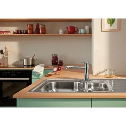 Køkkenarmaturer ^ Grohe START EDGE QUICKFIX KØKKENARMATUR KROM