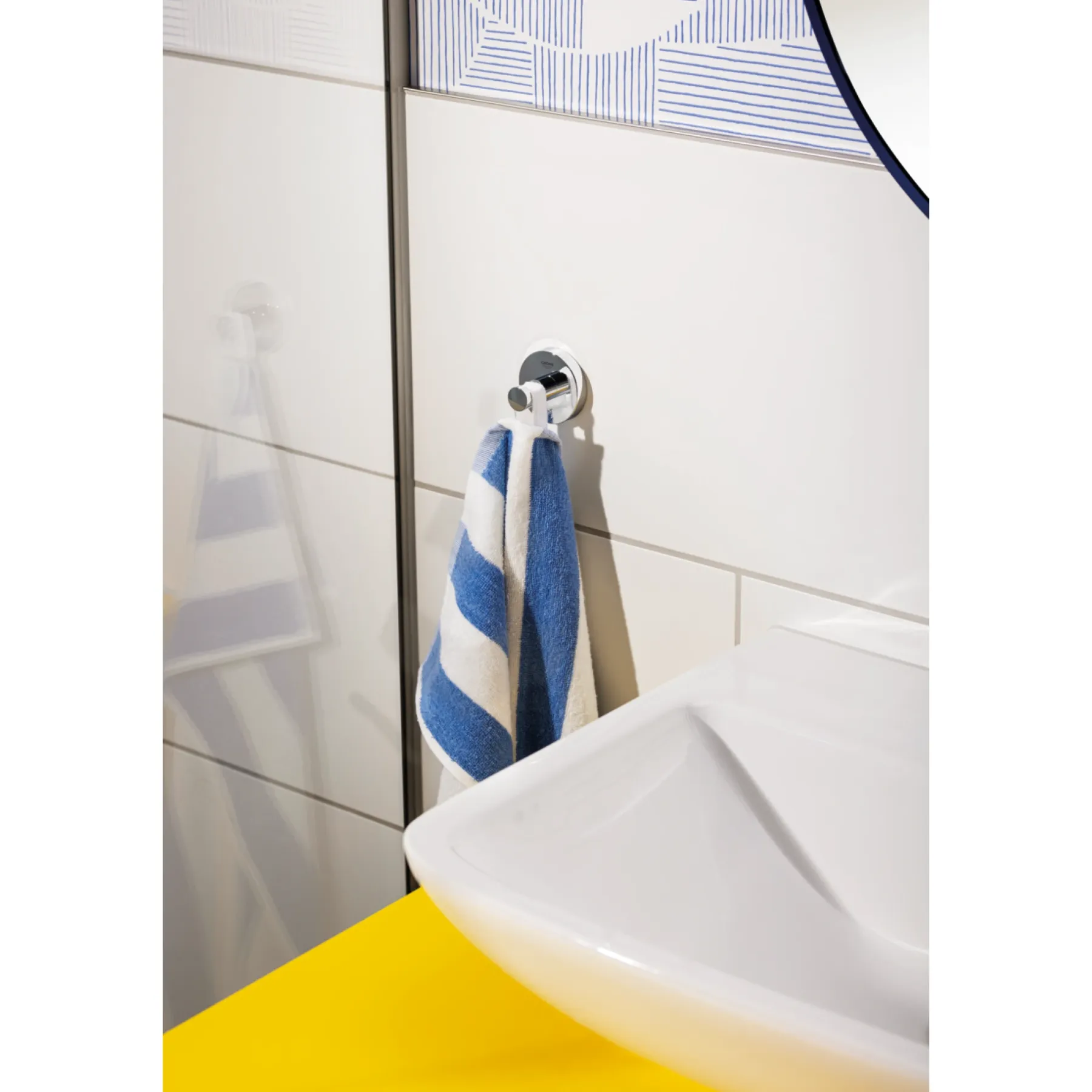 Tilbehør Badeværelse ^ Grohe START QUICKFIX HÅNDKLÆDEKROG KROM