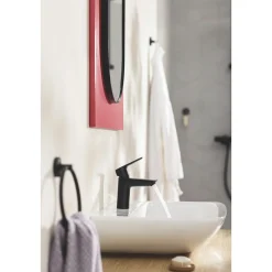 Vandhane ^ Grohe START S SIZE HÅNDVASKARMATUR 1-GREB MAT SORT