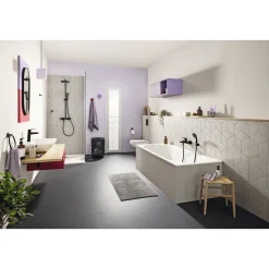 Brusestangssæt ^ Grohe VITALIO START 250 BRUSESYSTEM MAT SORT