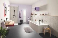 START M SIZE HÅNDVASKARMATUR 1-GREB MAT SORT>Grohe New