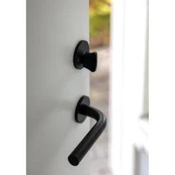 DØRGREB SORT L-FORM>Habo Outlet