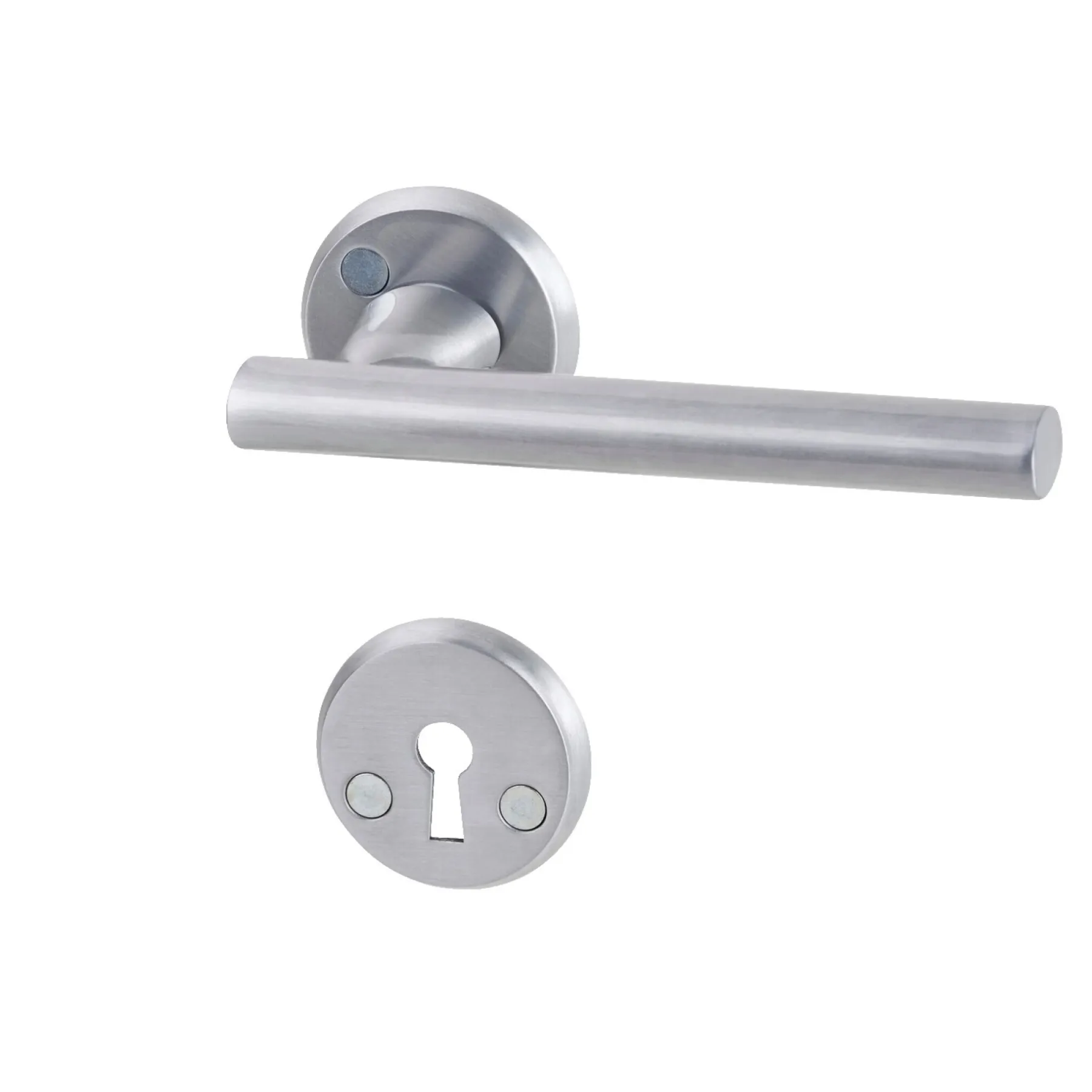 Vindues- & Dørbeslag ^ Habo LYON DØRGREB ALUMINIUM L-FORM