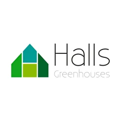 Drivhuse ^ Halls ICON 8 DRIVHUS EKSKL. SOKKEL HÆRDET GLAS SORT 8,1 M2