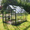 ICON 8 DRIVHUS EKSKL. SOKKEL 3 MM HÆRDET GLAS GRØN 8,1 M2>Halls Outlet