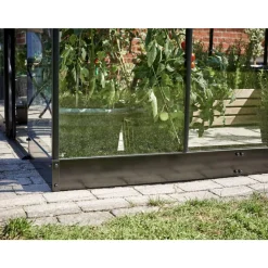 QUBE 68 STÅLFUNDAMENT SORT 5,1 M2>Halls Hot