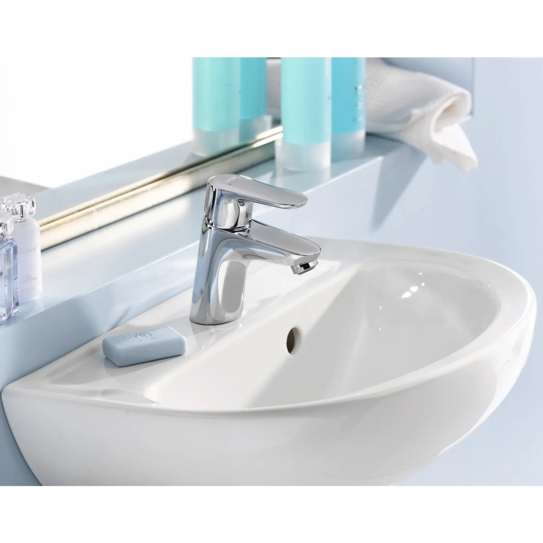 Vandhane ^ Hansgrohe ECOS HÅNDVASKARMATUR 1-GREB KROM