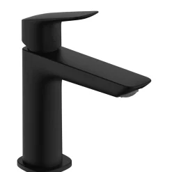 Vandhane ^ Hansgrohe LOGIS 110 FINE HÅNDVASKARMATUR 1-GREB MAT SORT