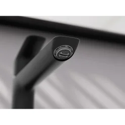 Vandhane ^ Hansgrohe LOGIS 110 FINE HÅNDVASKARMATUR 1-GREB MAT SORT