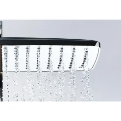 Brusestangssæt ^ Hansgrohe RAINDANCE SELECT E360 BRUSESYSTEM HVID/FORKROMET