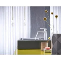 Vandhane ^ Hansgrohe TALIS E 110 HÅNDVASKARMATUR 1-GREB MAT HVID