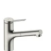 Køkkenarmaturer ^ Hansgrohe ZESIS M33 150 KØKKENARMATUR BØRSTET KROM