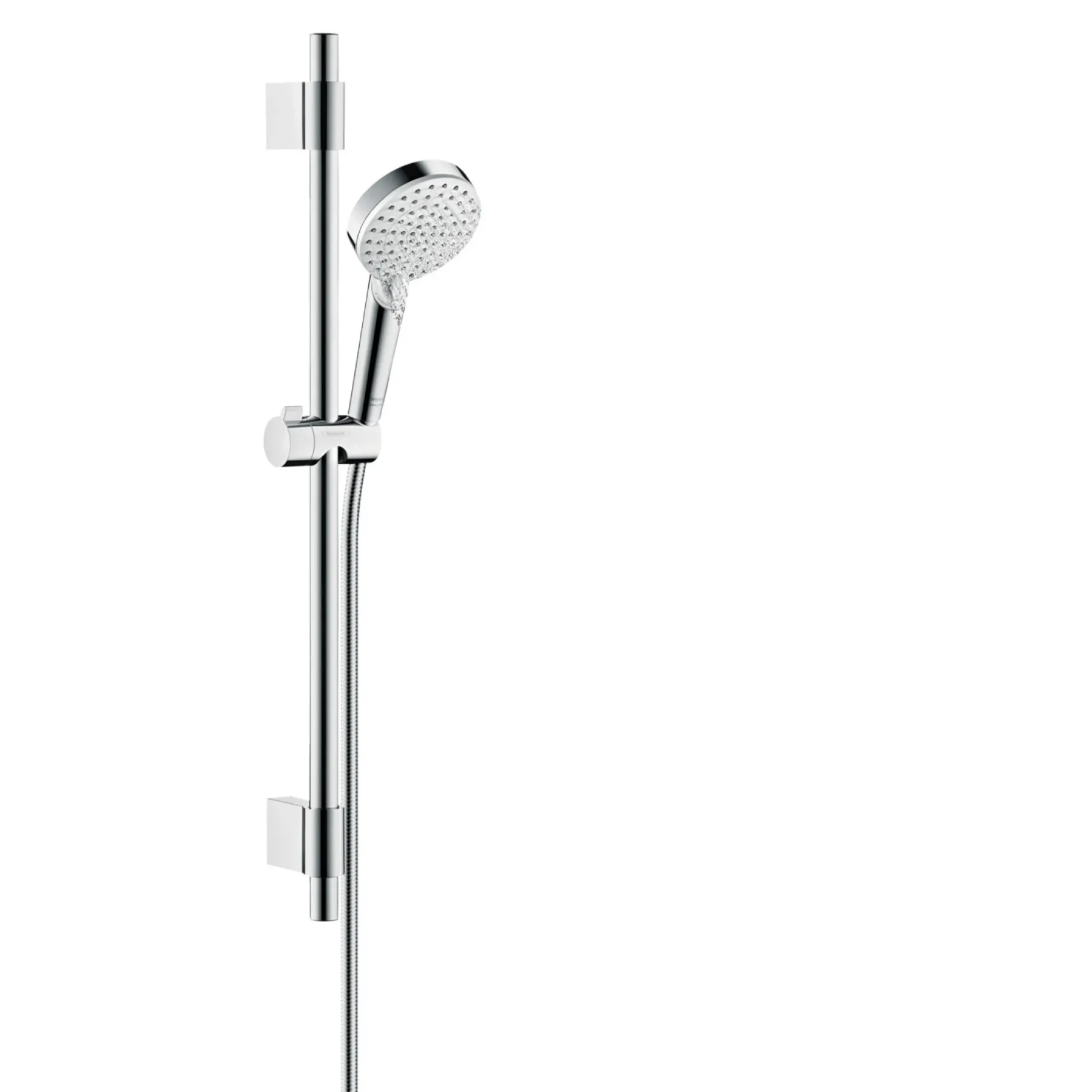 CROMETTA VARIO BRUSERSTANGSÆT HVID/FORKROMET>Hansgrohe Outlet