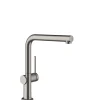 TALIS M54 270, 1JET KØKKENARMATUR BØRSTET SORT KROM>Hansgrohe Best