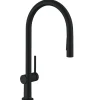 TALIS M54 210 KØKKENARMATUR MAT SORT>Hansgrohe Discount